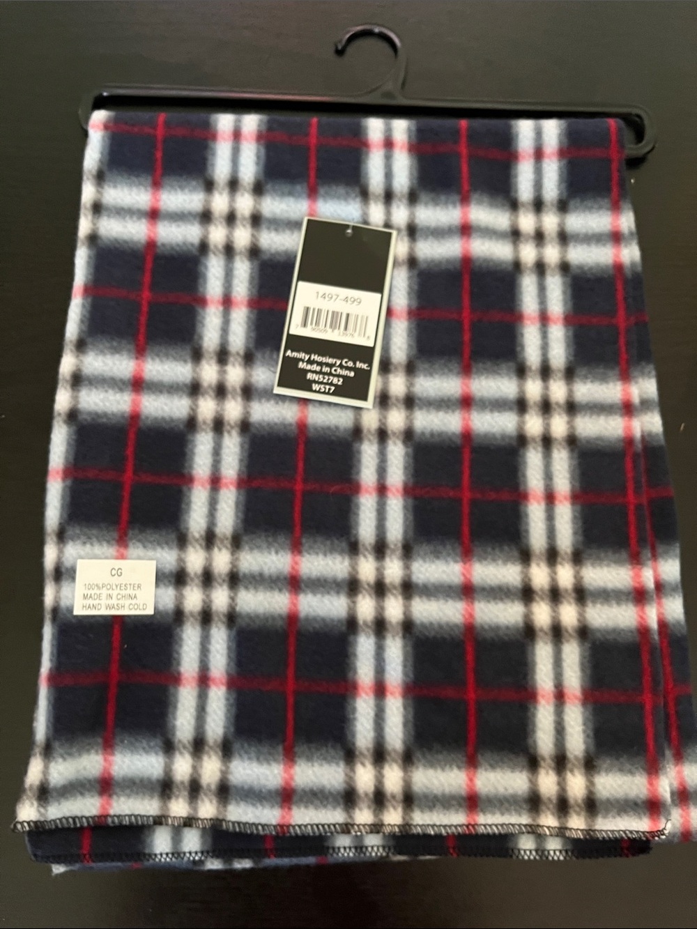 Amity Cold Guard Plaid Winter Scarf